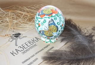 Декоративное яйцо страуса